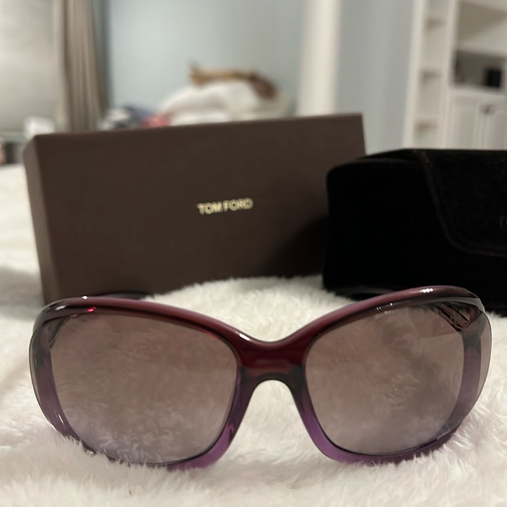 Tom Ford purple sunglasses